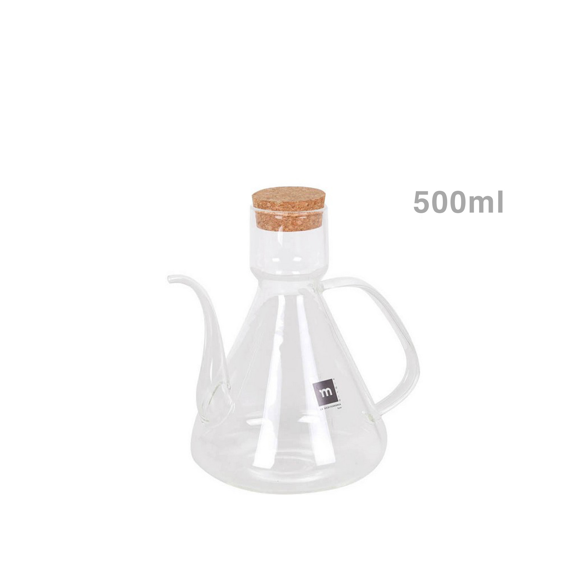 Almotolia Vidro para Azeite com Rolha