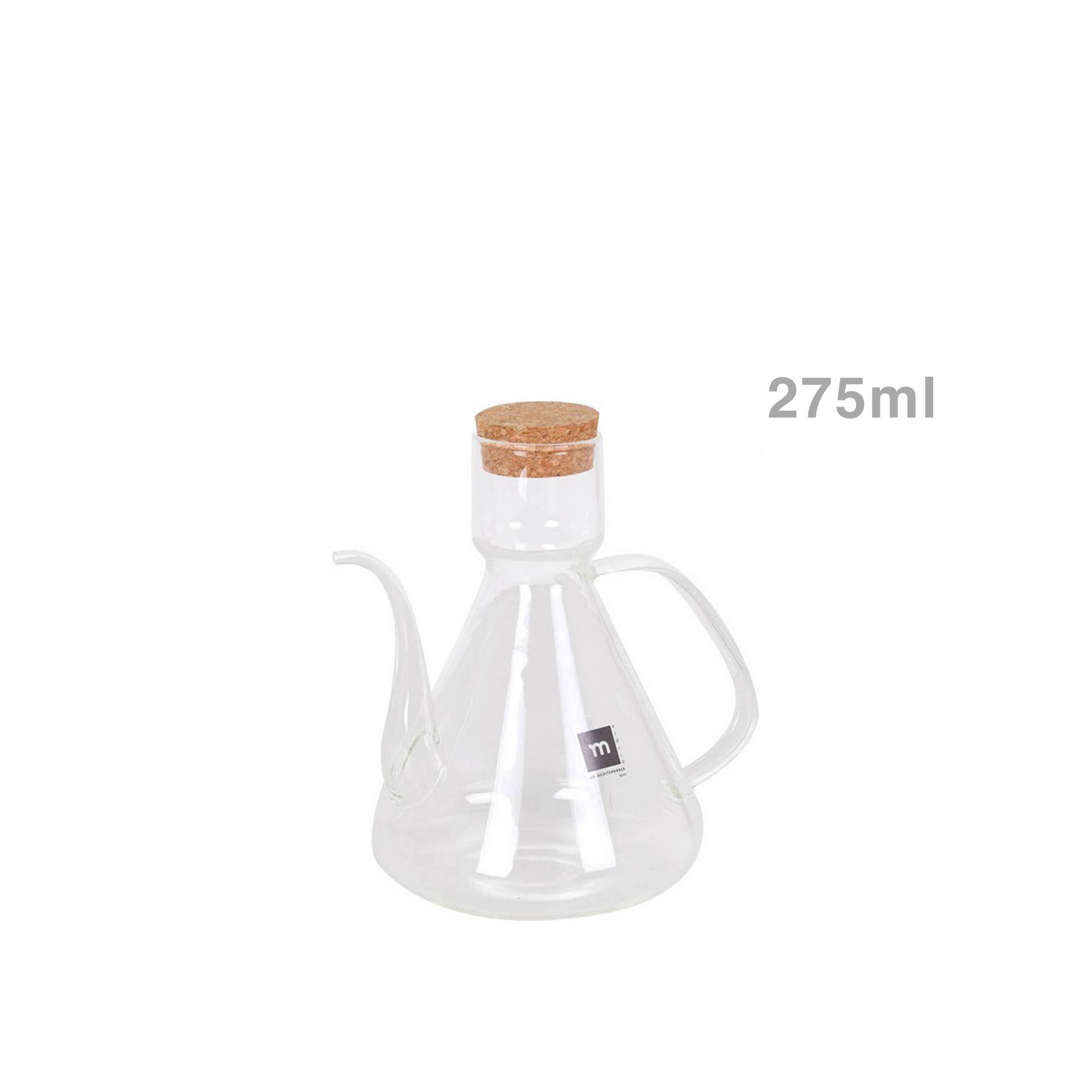 Almotolia Vidro para Azeite com Rolha