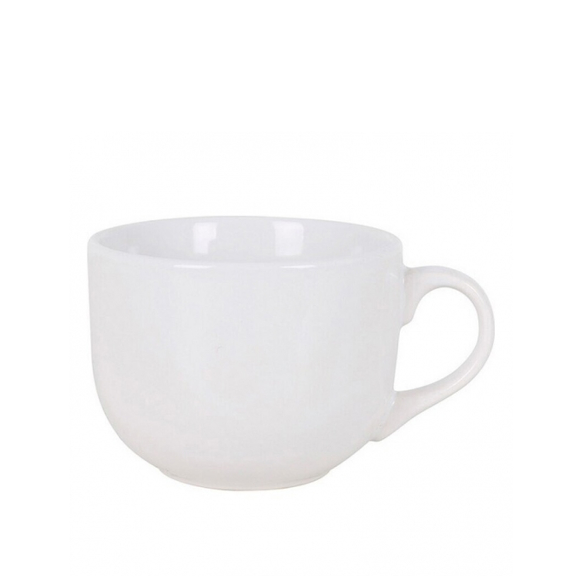 Caneca Porcelana Bekia Branca 500ML