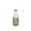 Garrafa Vidro Anna Tampa Metal 1L
