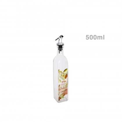 Garrafa Vidro para Azeite com Tampa 500ML