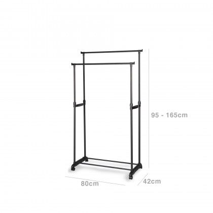 Cabide Extensvel Confortime Duplo 80X42X95-165CM