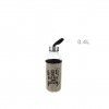 Garrafa Agua Vidro com Capa Protetora 400ML
