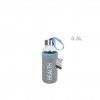 Garrafa gua Vidro com Capa Protetora 300ml 6.2X18cm