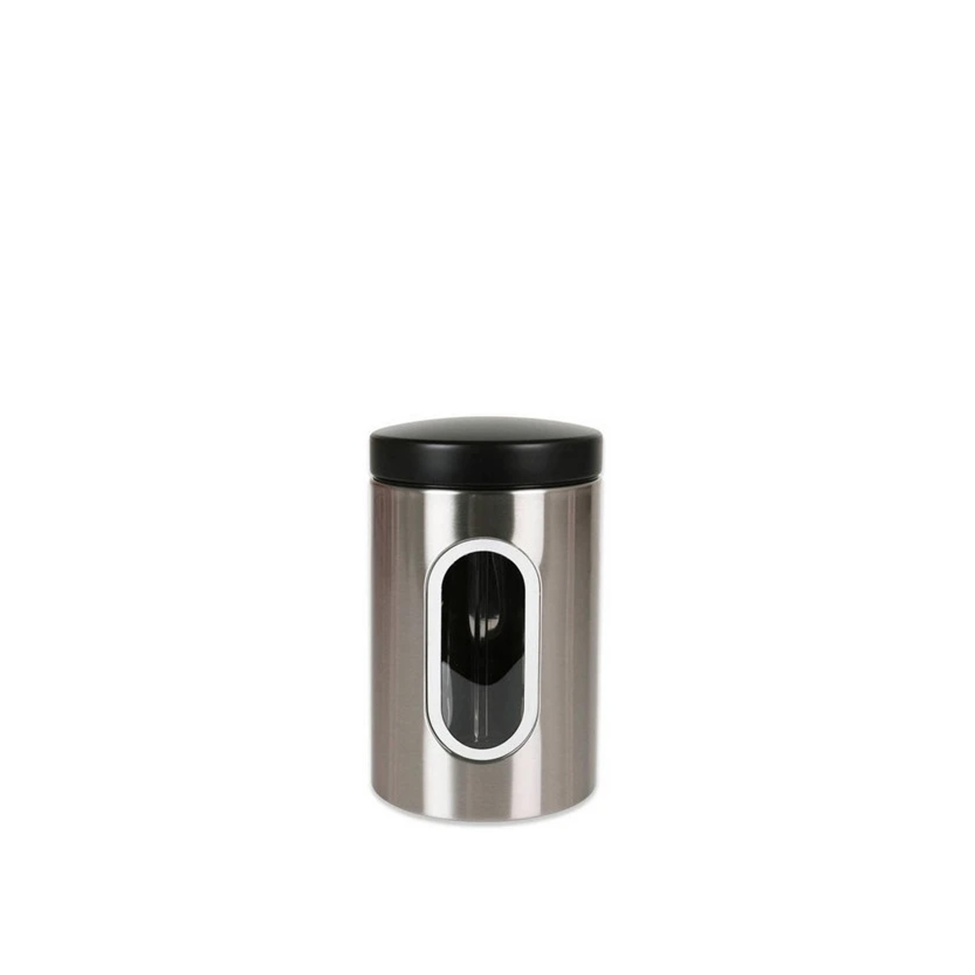 Frasco Cozinha Vidro e Inox 12.1X19.6cm