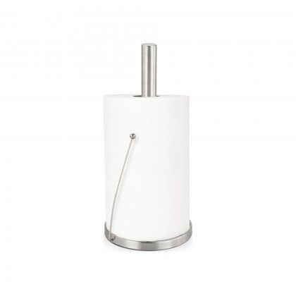 Porta Rolo Cozinha Inox com Fixador 15X33cm