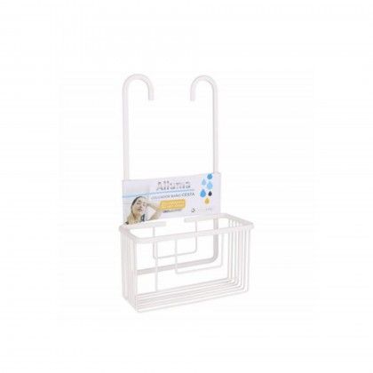 Cabide para Banho Alluwhite com Ganchos 25X12.5X44.5CM