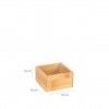 Caixa Multiusos Bambu 23X9X5cm