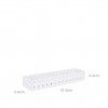 Organizador Multiusos Branco 20.7X13.8X12.2cm