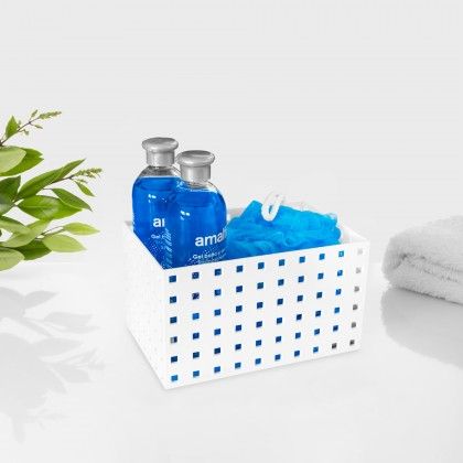 Organizador Multiusos Branco 20.7X13.8X12.2cm