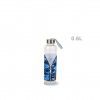 Garrafa Vidro Anna Tampa Metal 600ML