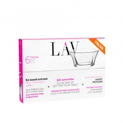 Taa Aperitivo Truva 310ML 12CM Pack 6