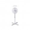 Ventoinha com P 3 Velocidades 45W 40CM