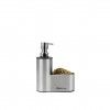 Dispensador com Porta Esfrego Inox 14.2X18.5X6.3CM