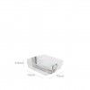 Organizador Confortime Quadrado 15X15X5.6cm