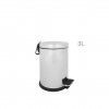 Balde Lixo Metal com Pedal 3L