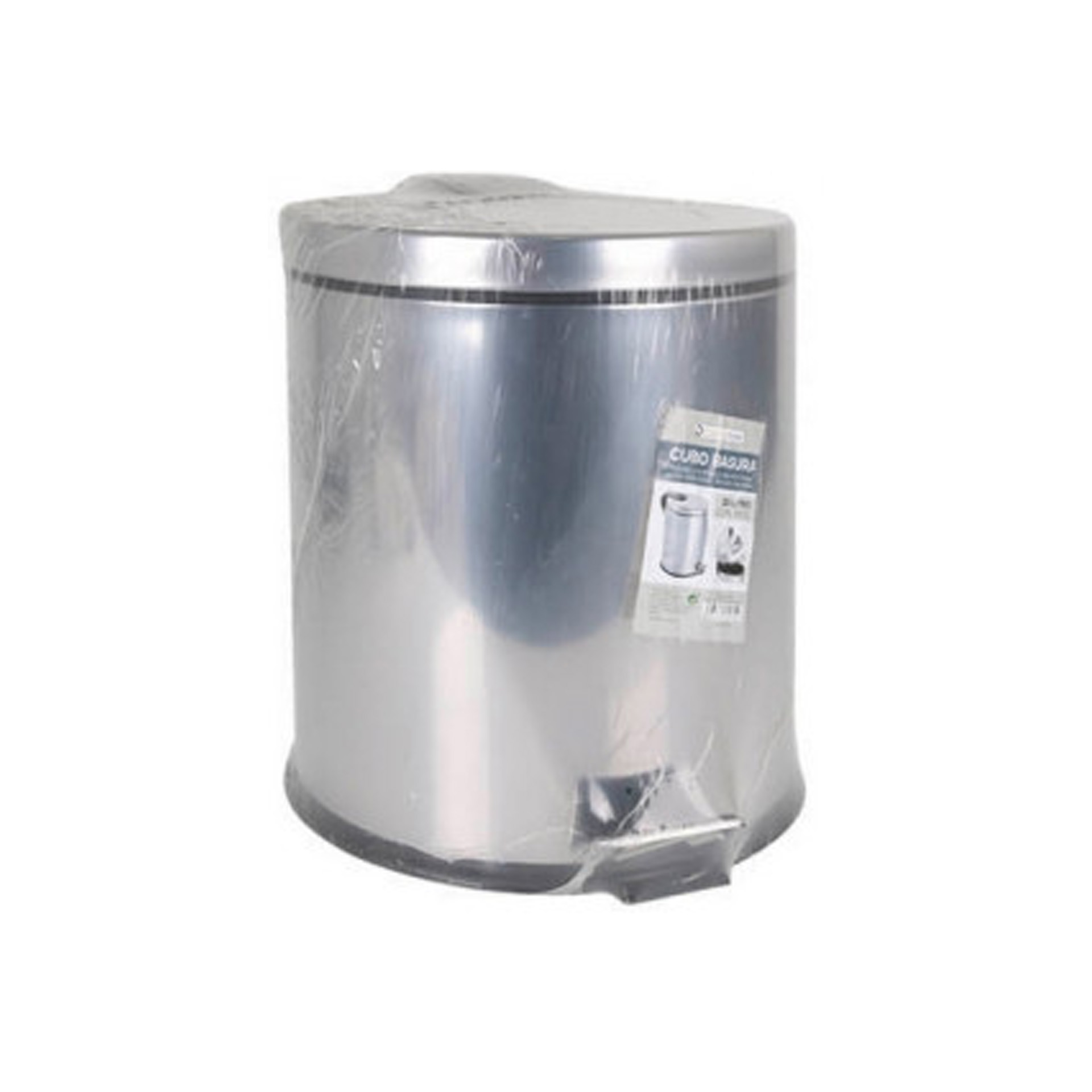 Balde Lixo com Pedal Inox 20L