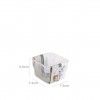Organizador Confortime Quadrado 7.5X7.5X5.6cm