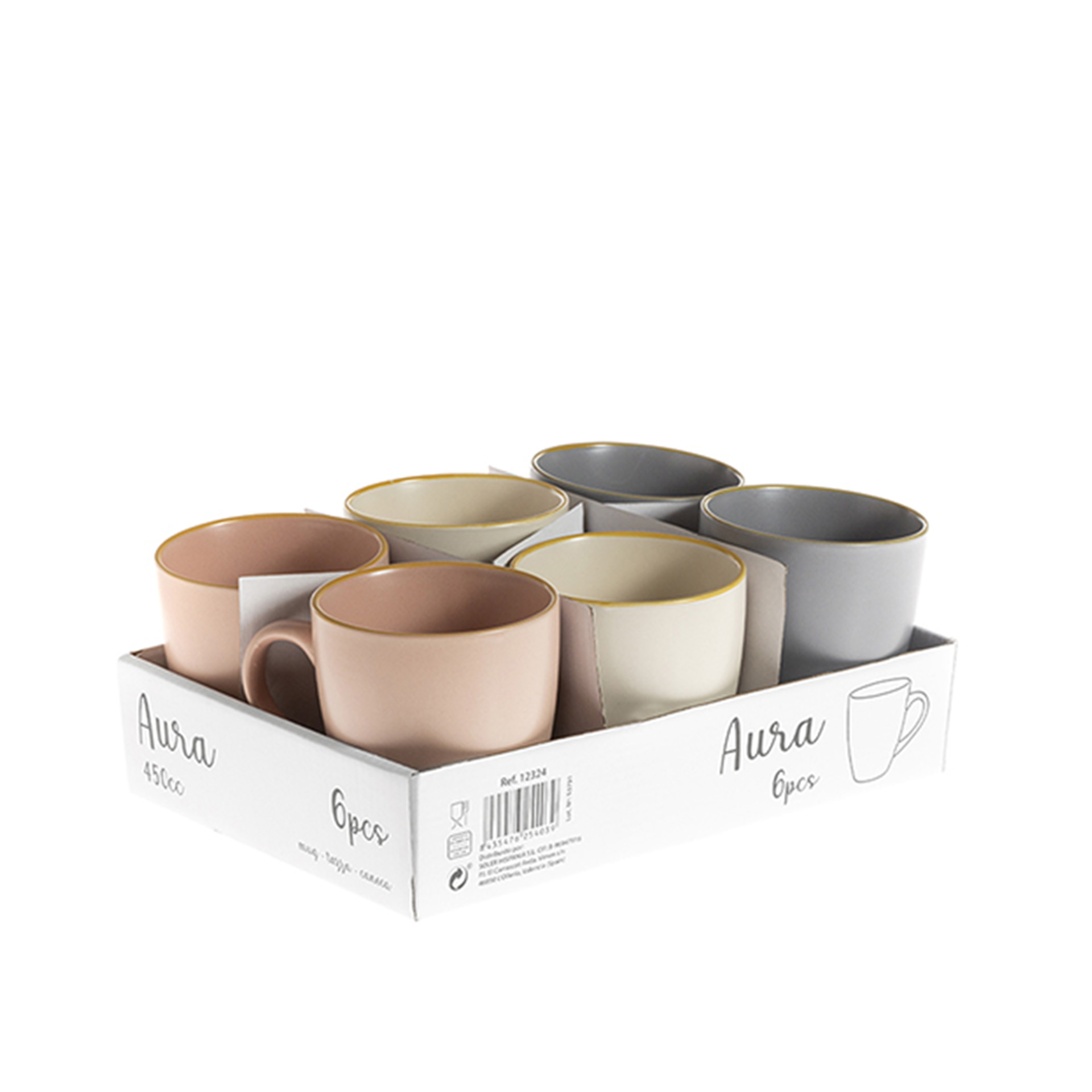 Caneca Cerâmica Aura 450ML