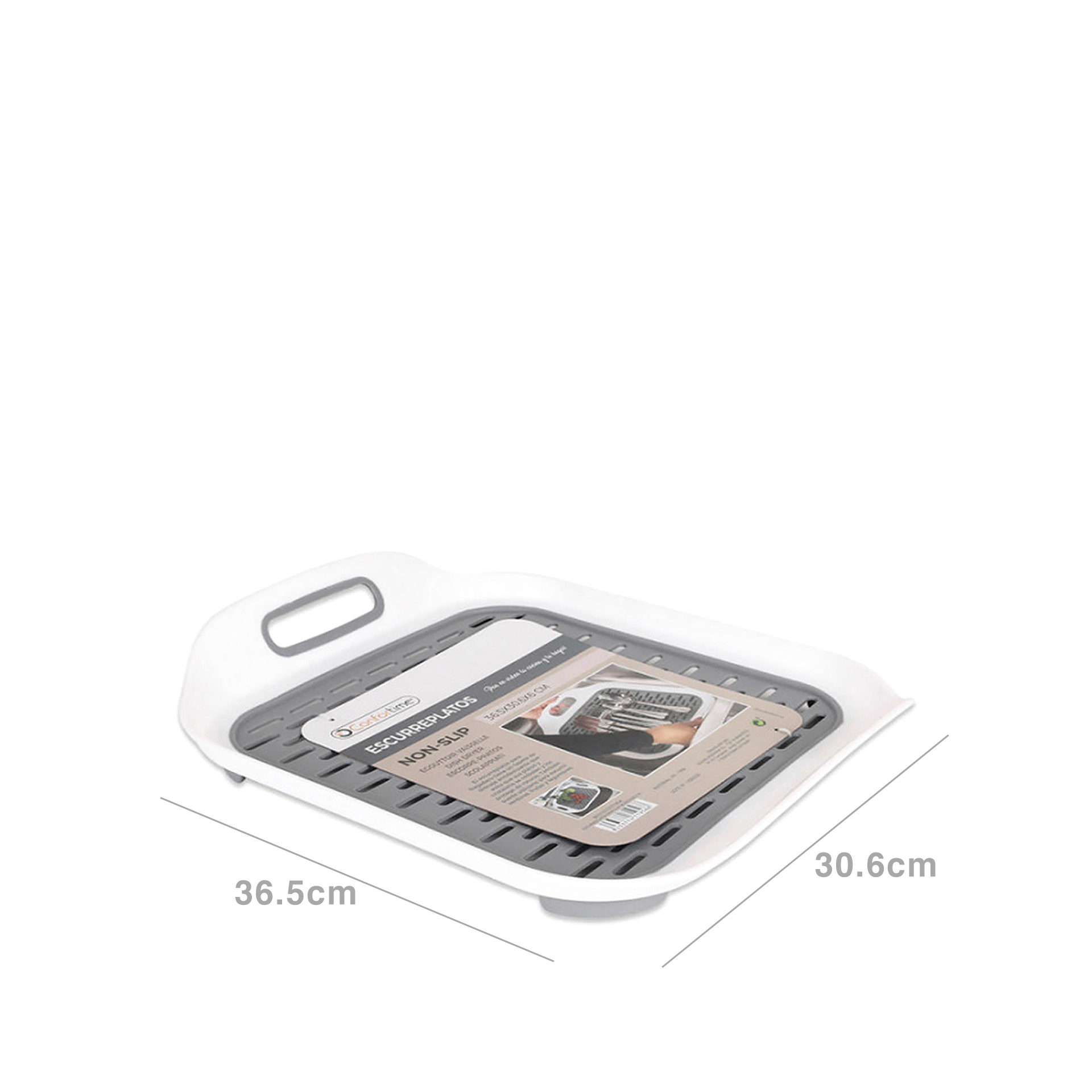 Escorredor Pratos Non-Slip 36.5X30.6X6CM