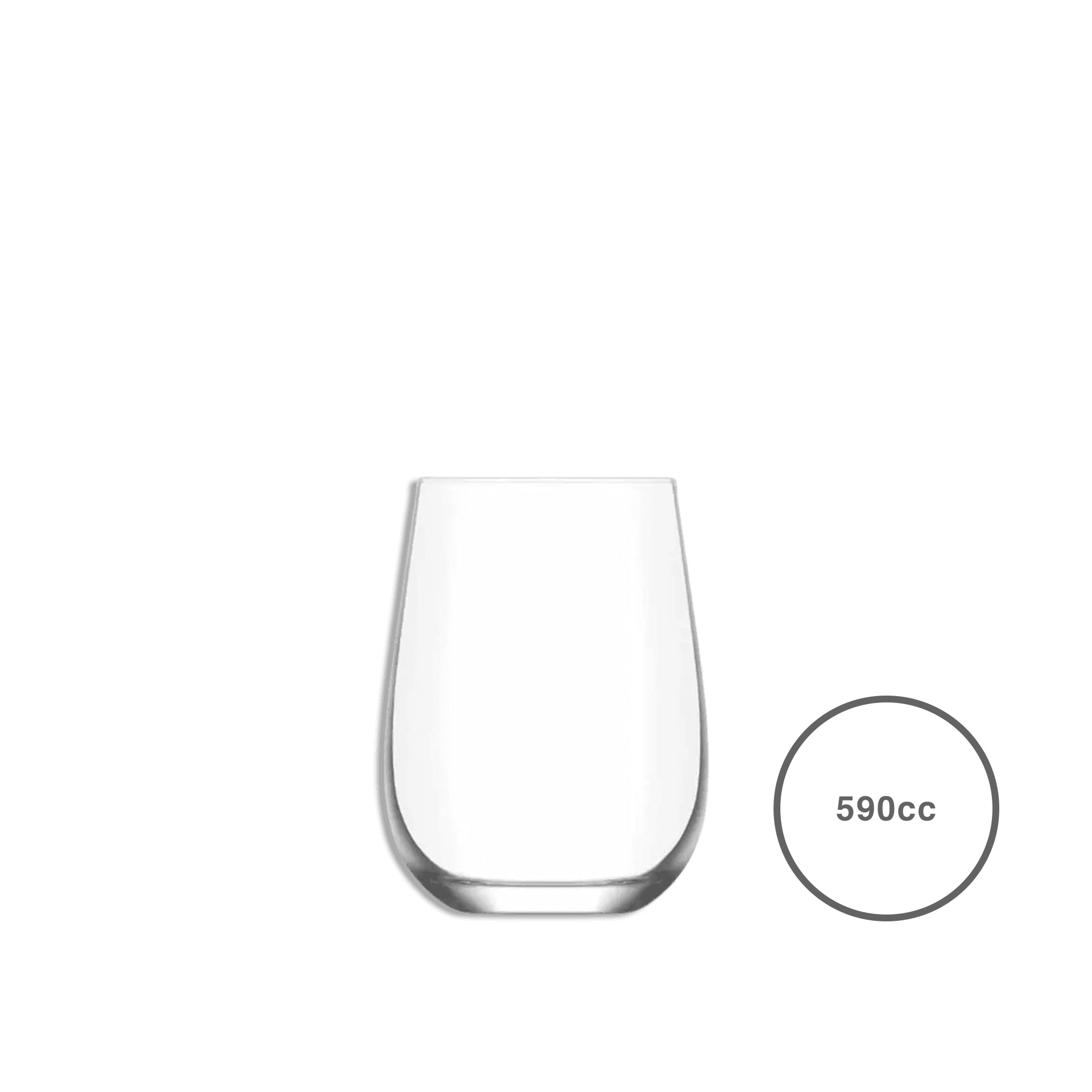 Copo sem Pé Gaia 59cl Pack 6