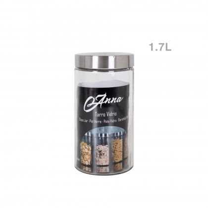 Frasco Hermtico Anna Metal 1700ml
