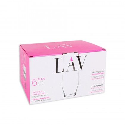 Copo Ella 495ML Pack 6