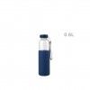 Garrafa gua Vidro / Silicone 600ml