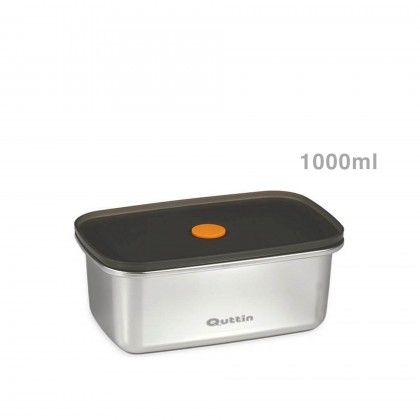 Fiambreira Ss Hermtica Retangular 1000ml