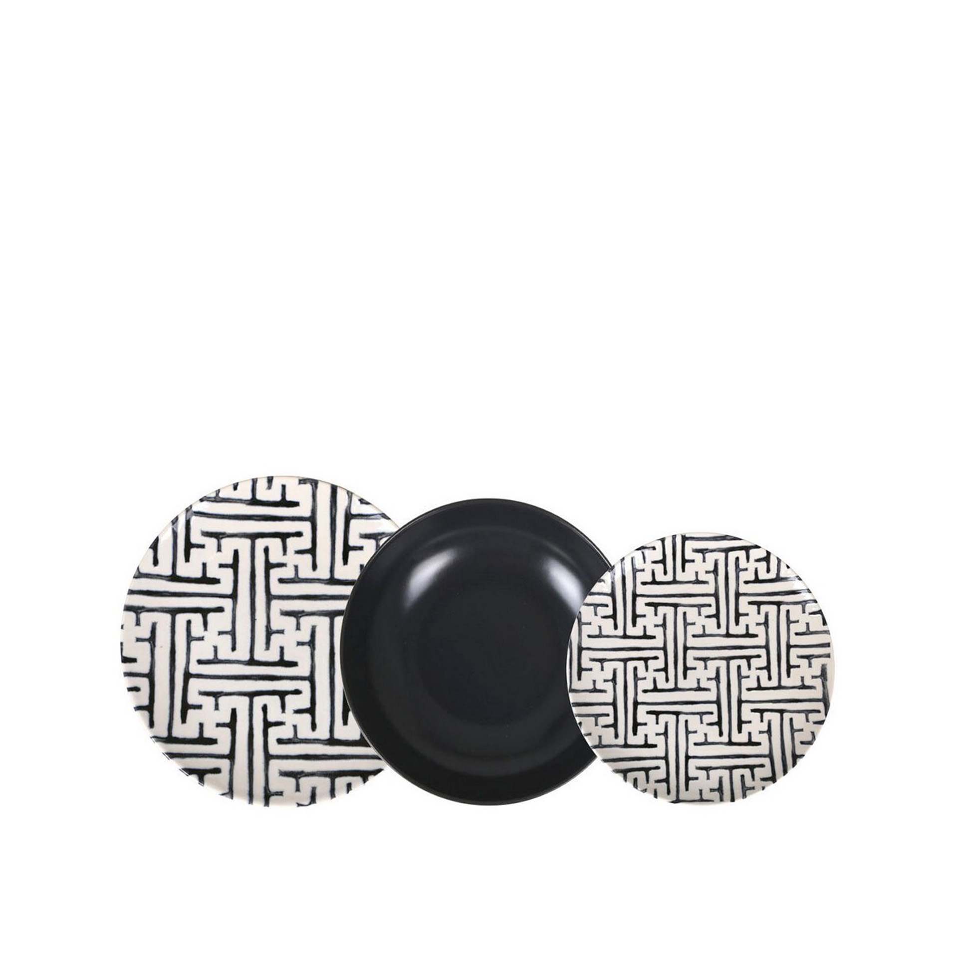 Serviço Jartar Porcelana Maze 18 Peças 20 / 23 / 26cm