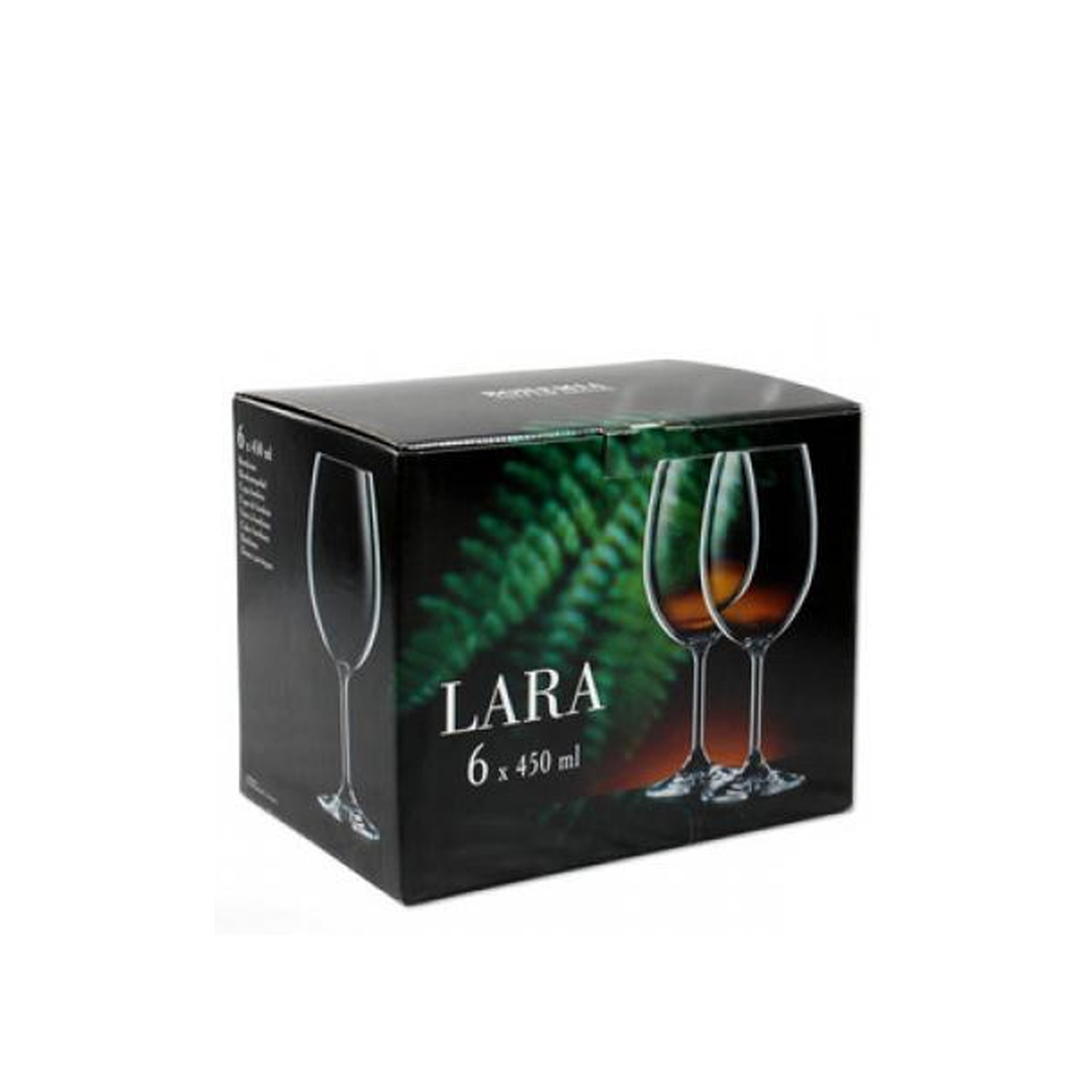 Copo com Pé Lara 45cl Pack 6