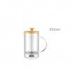 Jarro Vidro Caf / Ch Tampa Bambu 350ml