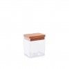 Aucareiro Plstico Tampa Madeira 7X7X8.7CM