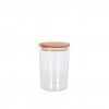 Frasco Plstico Tampa Madeira Redondo 2300ml