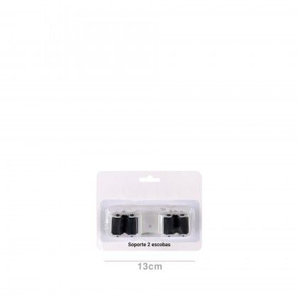 Suporte Vassoura Duplo 13X3X4CM