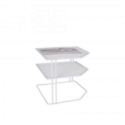 Estante Metal Branco 23X23X20cm