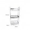Estante Metal 3 Nveis 29X18X65.5cm