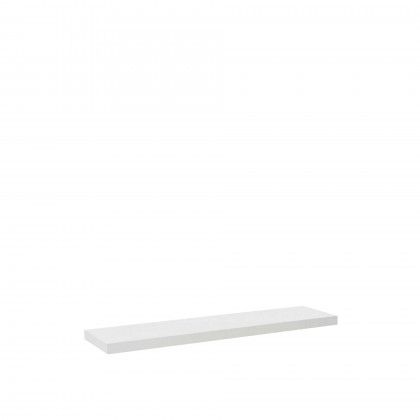 Estante Parede MDF Branco 23.5X80X3.8CM