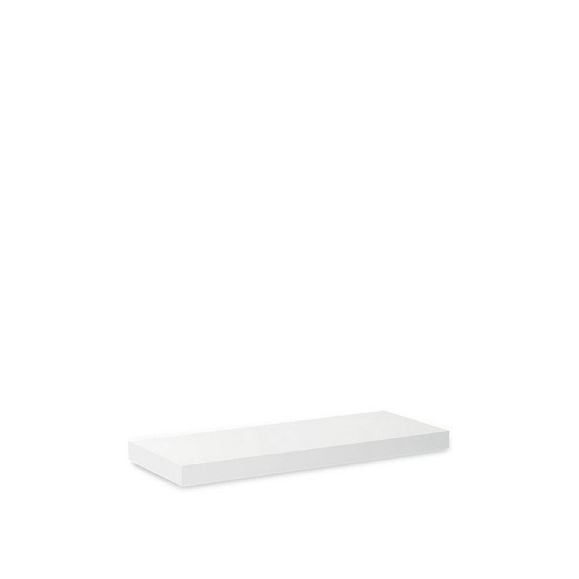 Estante Parede MDF Branco 23.5X60X3.8CM