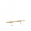 Estante Parede Castanho 60X23.5X1.5CM