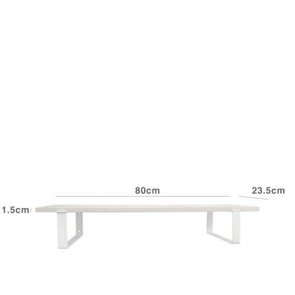 Estante Parede Branco 80X23.5X1.5CM