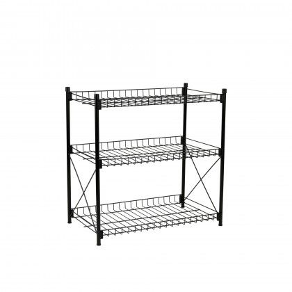 Estante 3 Níveis Metal 52X34X55CM Estante 3 Níveis Metal 52X34X55CM