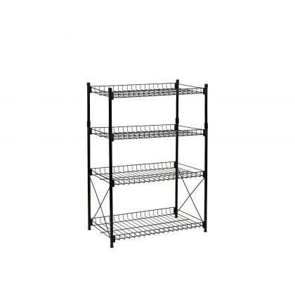 Estante 4 Níveis Metal 52X34X86CM Estante 4 Níveis Metal 52X34X86CM