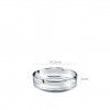 Cinzeiro Vidro Redondo 14.5X4CM