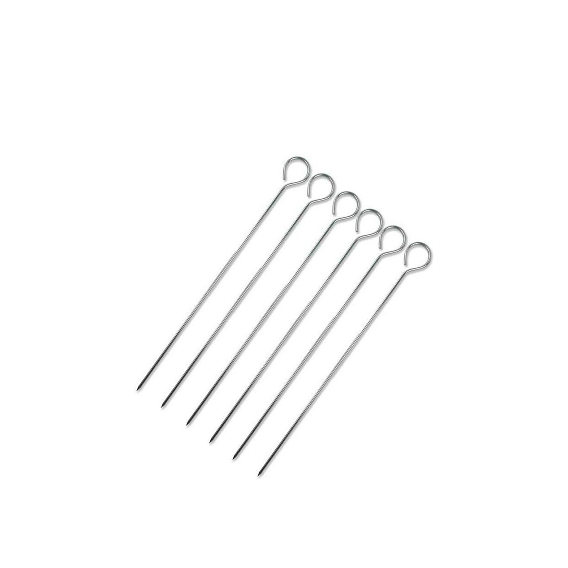 Espeto Metal 20CM Pack 6