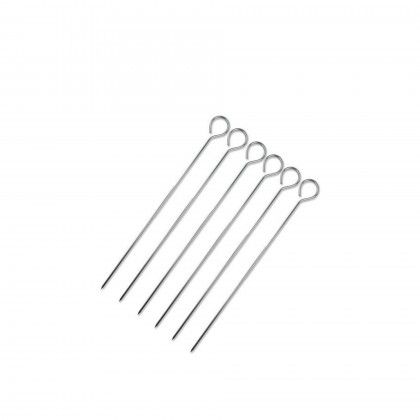 Espeto Metal 20CM Pack 6
