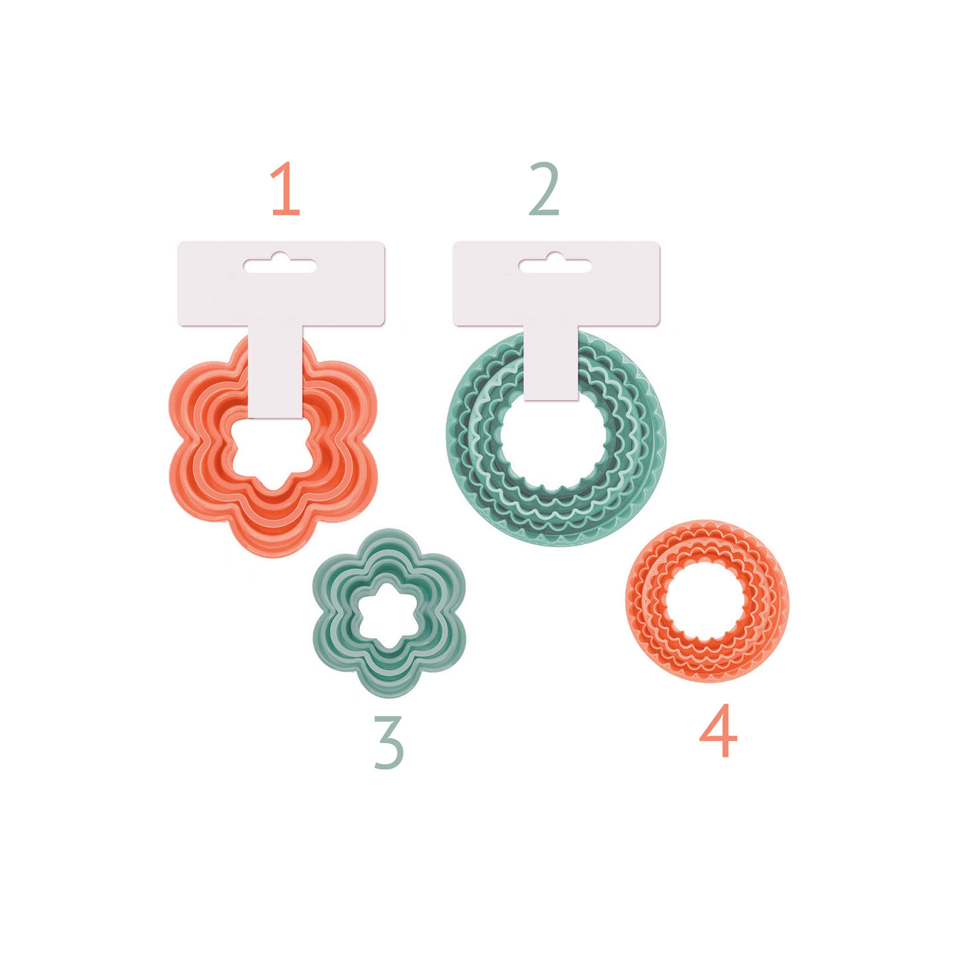 Molde Pastelaria Pack 5