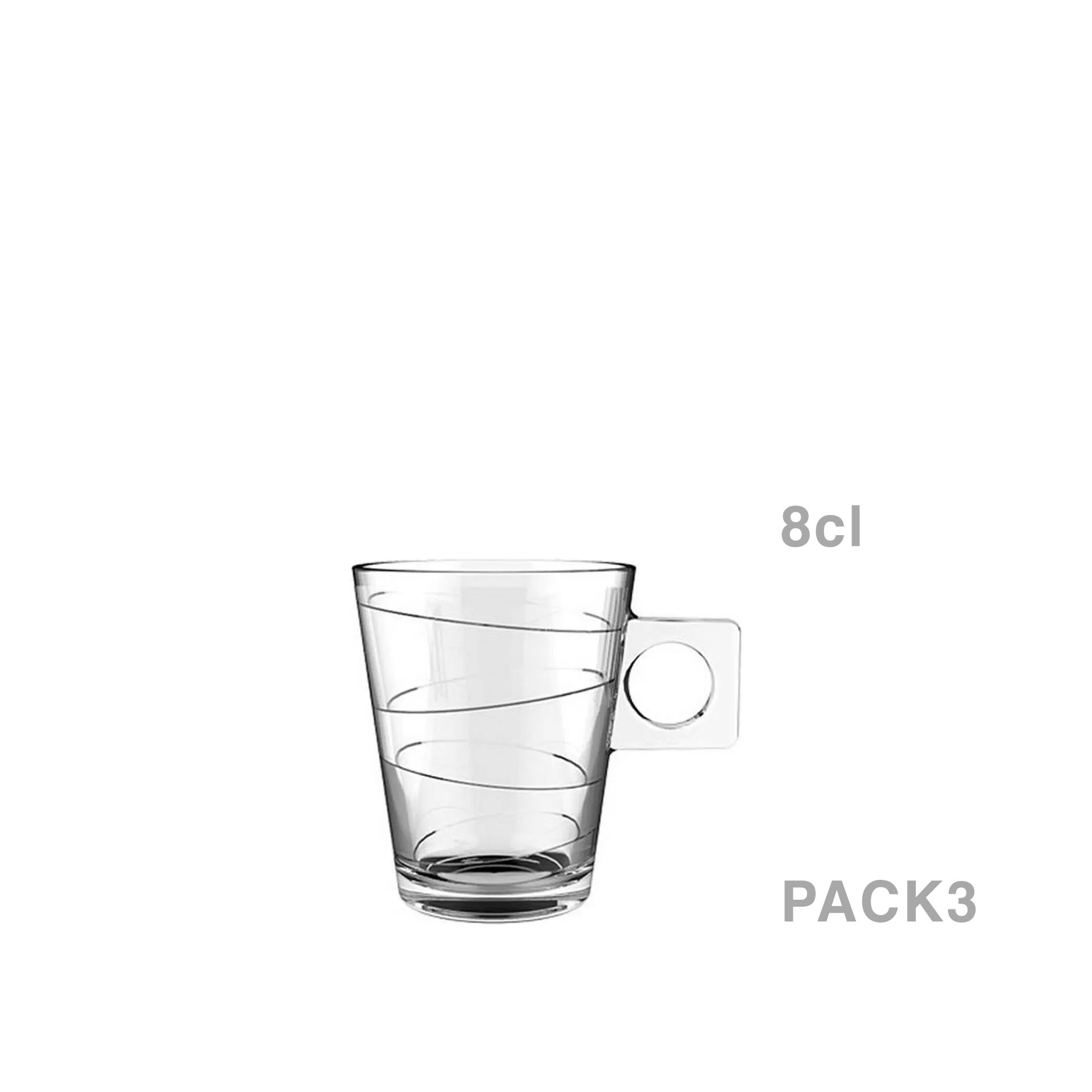 Chávena Café Lima Onda 8CL Pack 3