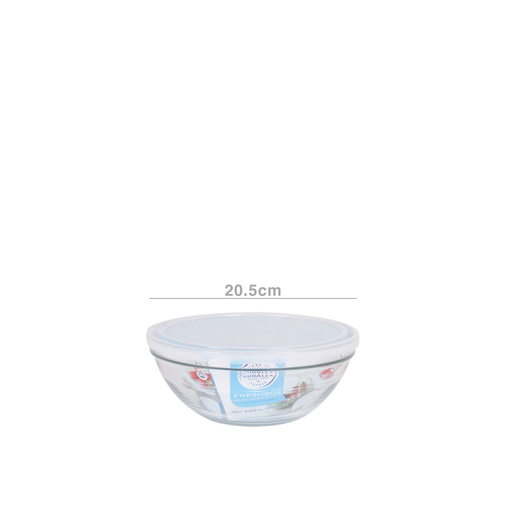 Saladeira com Tampa Freshbox 20.5cm