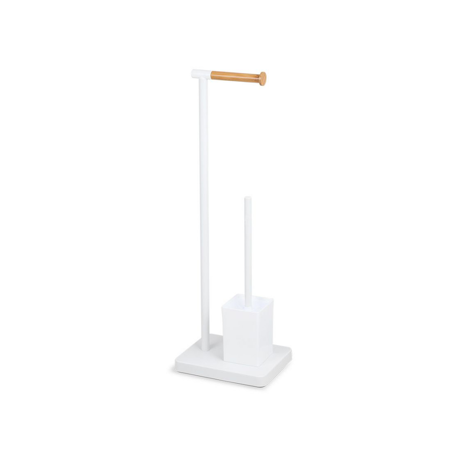 Suporte Rolo Papel Higiénico + Escovilhão Wc 23X18X69.5CM